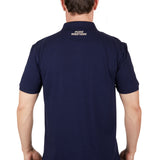 Pure Western Mens Mack Polo - Navy
