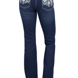 Pure Western Womens Meg Boot Cut Jean - Evening Sky
