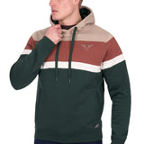 Pure Western Mens Harry Hoodie - Green/Multi