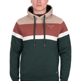 Pure Western Mens Harry Hoodie - Green/Multi