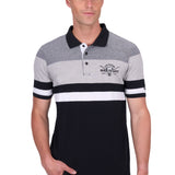 Pure Western Mens Shane Polo - Black