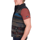 Pure Western Mens Trevor Reversible Vest - Charcoal