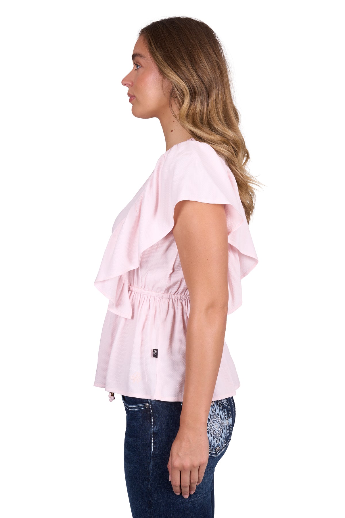 Pure Western Womens Nikita Blouse - Pink