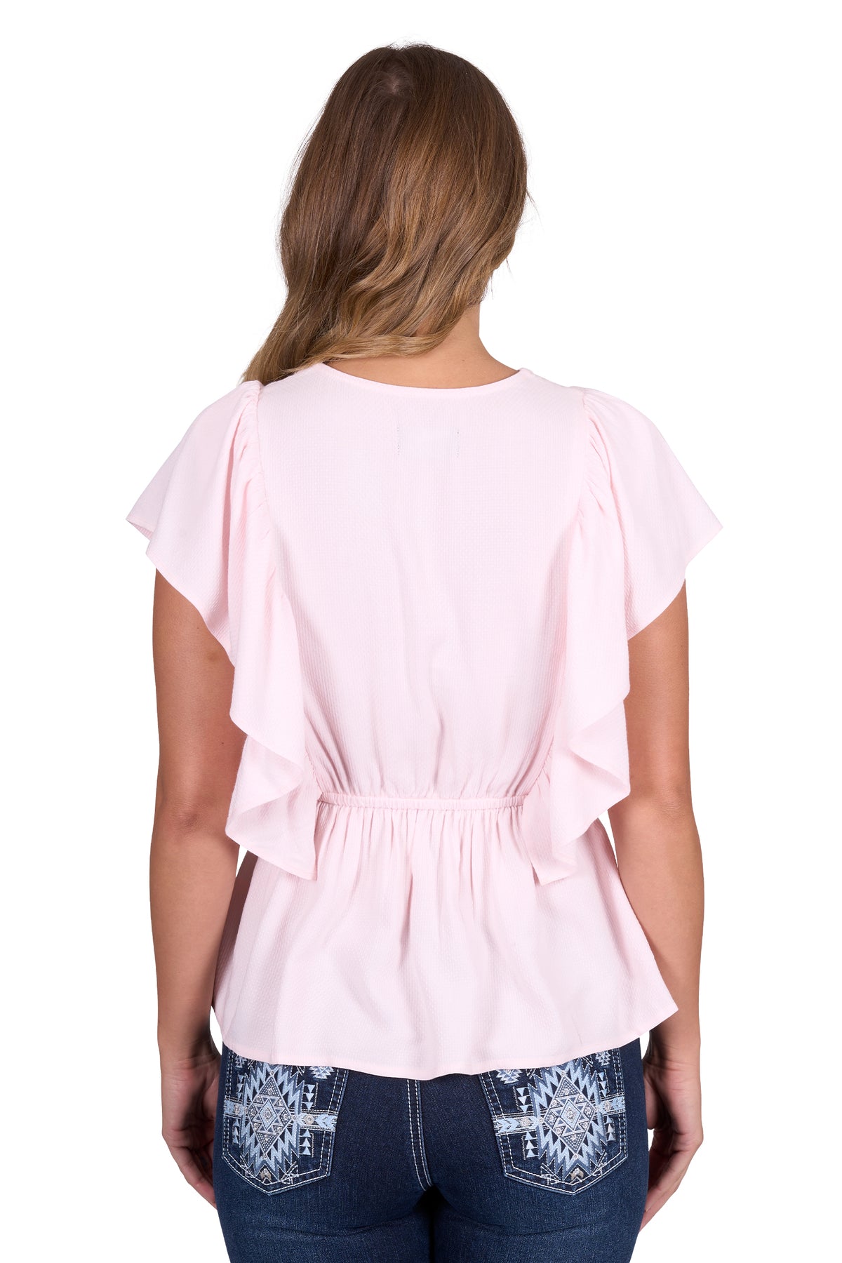 Pure Western Womens Nikita Blouse - Pink