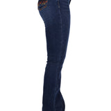 Pure Western Womens Ola Relaxed Rider Jean - Evening Sky