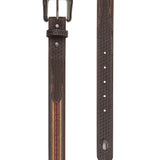 Pure Western Kids Oscar Belt - Chocolate/Tan