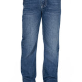 Pure Western Girls Pam Boot Cut Jeans- Retro Blue