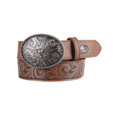 Pure Western Kids Perry Belt - Tan