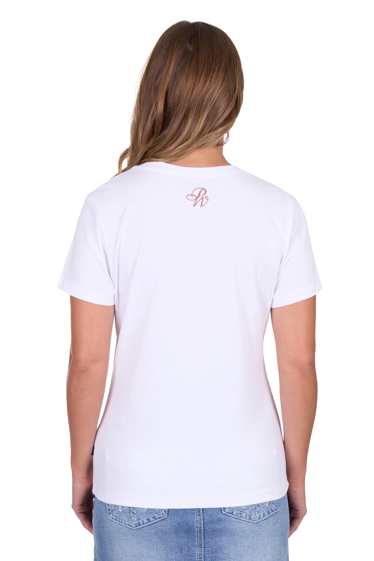 Pure Western Womens Regina Tee - White