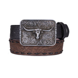 Pure Western Roderick Belt - Black/Tan