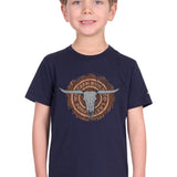 Pure Western Boys Samuel Tee - Navy