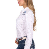Pure Western Womens Shawna Shirt - Ivory