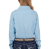 Pure Western Womens Shelby Shirt - Blue