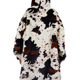 Pure Western Adult Cow Print Snuggle Hoodie