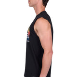 Pure Western Mens Terry Muscle Tank - Black