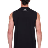 Pure Western Mens Terry Muscle Tank - Black