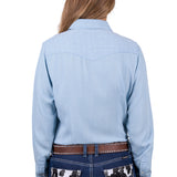 Pure Western Womens Wanda Shirt - Blue