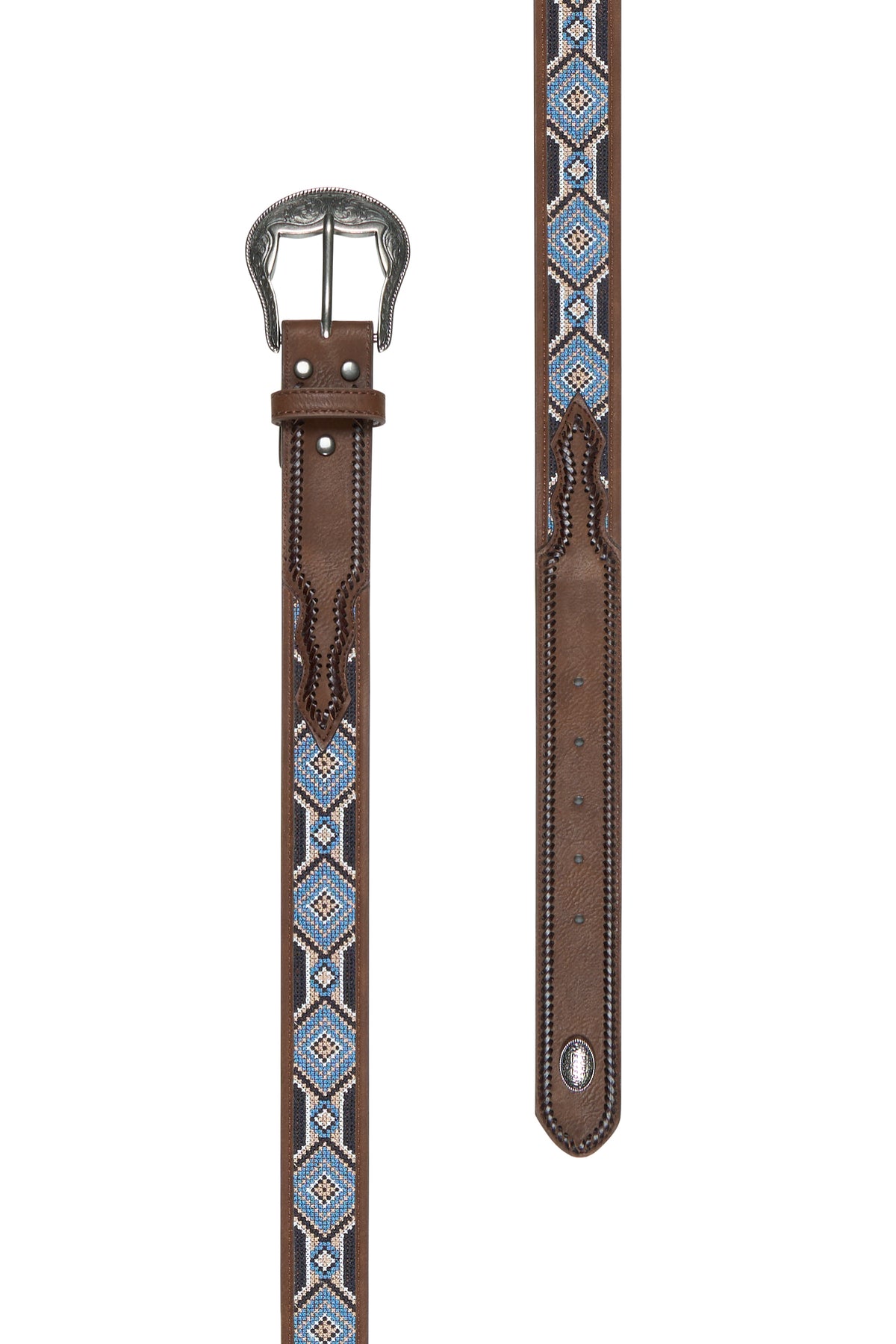 Pure Western Warren Belt - Tan/Multi