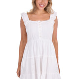 Pure Western Womens Alison Dress - White