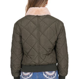 Pure Western Womens Emelia Jacket - Green
