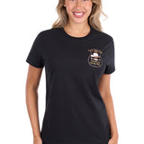 Pure Western Womens Misty Tee - Black