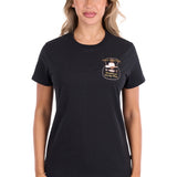 Pure Western Womens Misty Tee - Black