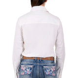 Pure Western Womens Sarai Shirt - White