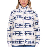 Pure Western Womens Sharna Fleece Jacket - Ivory