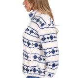 Pure Western Womens Sharna Fleece Jacket - Ivory