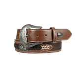 Pure Western Zachary Belt - Dark Tan