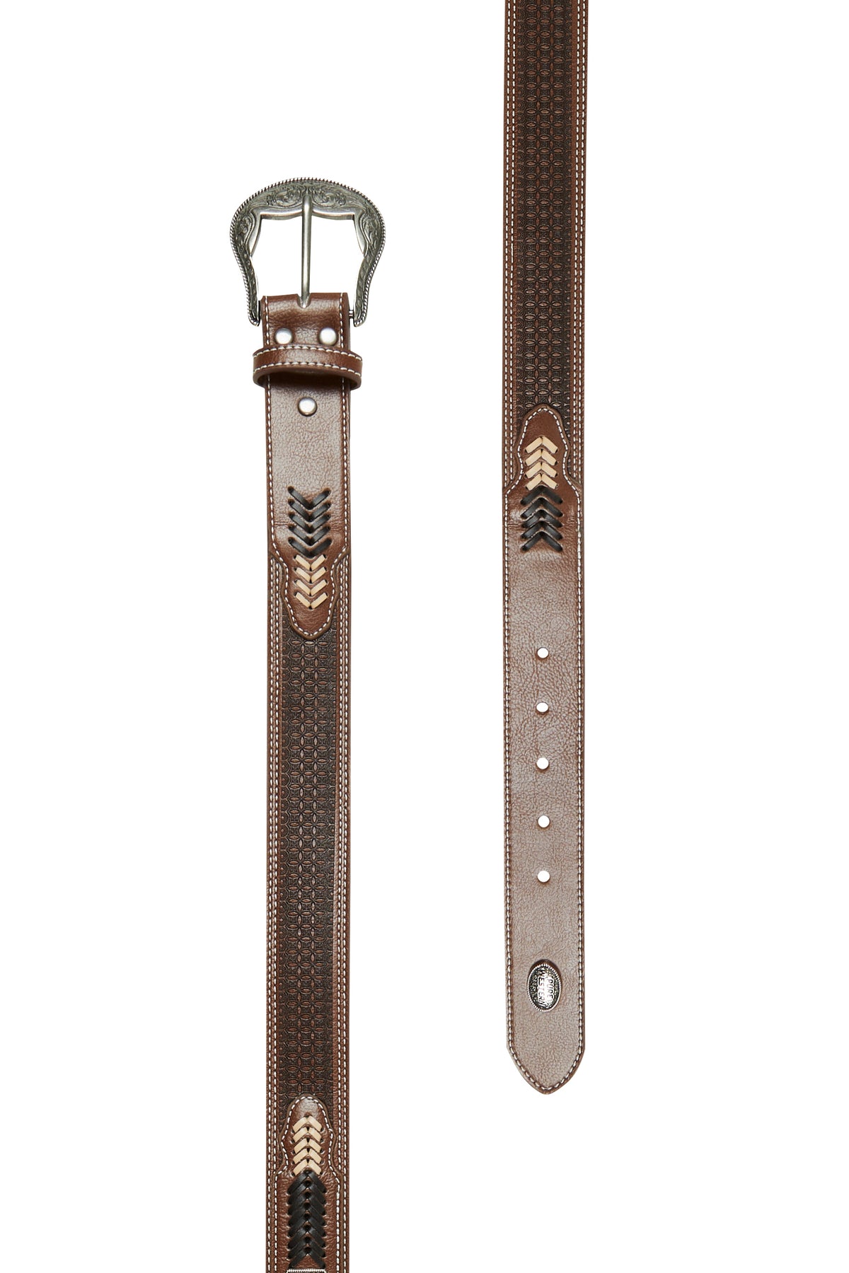 Pure Western Zachary Belt - Dark Tan