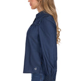 Pure Western Womens Daniela Shirt - Blue
