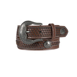 Pure Western Kids Ryan Belt - Dark Tan