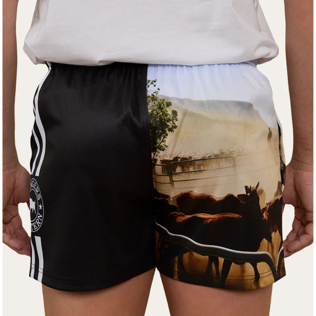 Ringers Western Footy Shorts - Multi