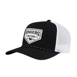 Ringers Western Garage Trucker Cap - Black/White