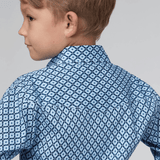Roper Boys Amarillo Collection Shirt - Blue
