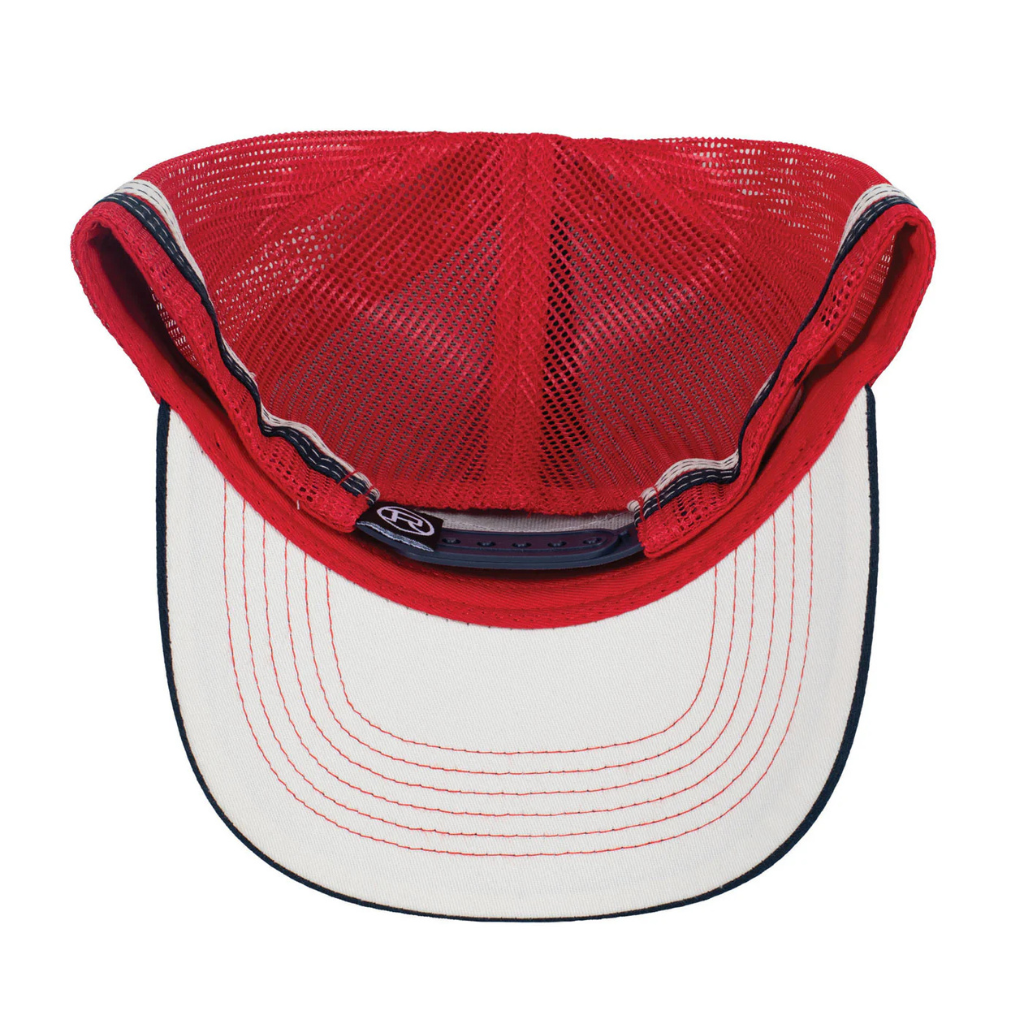Roper Trucker Cap - Patch Navy/Red