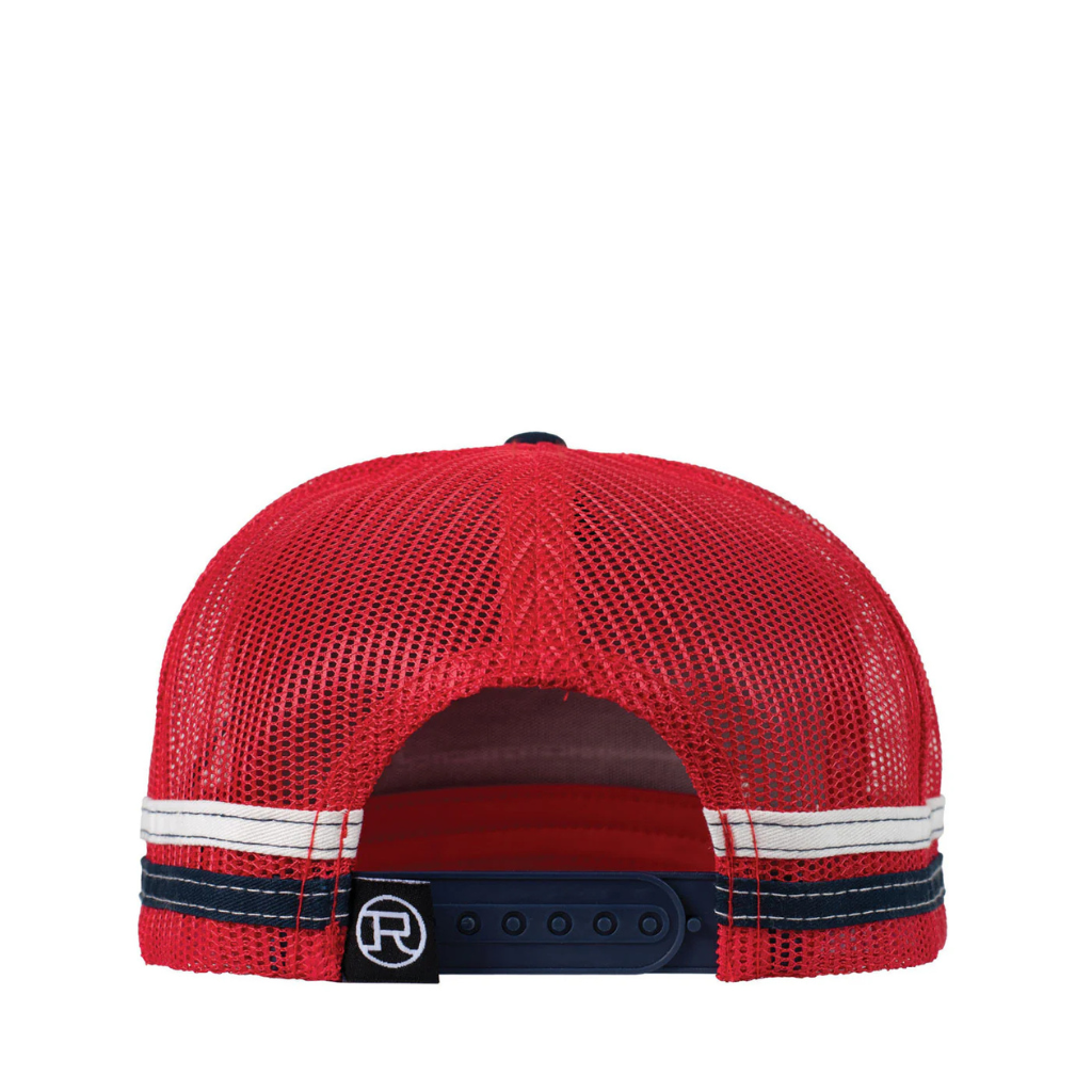 Roper Trucker Cap - Patch Navy/Red