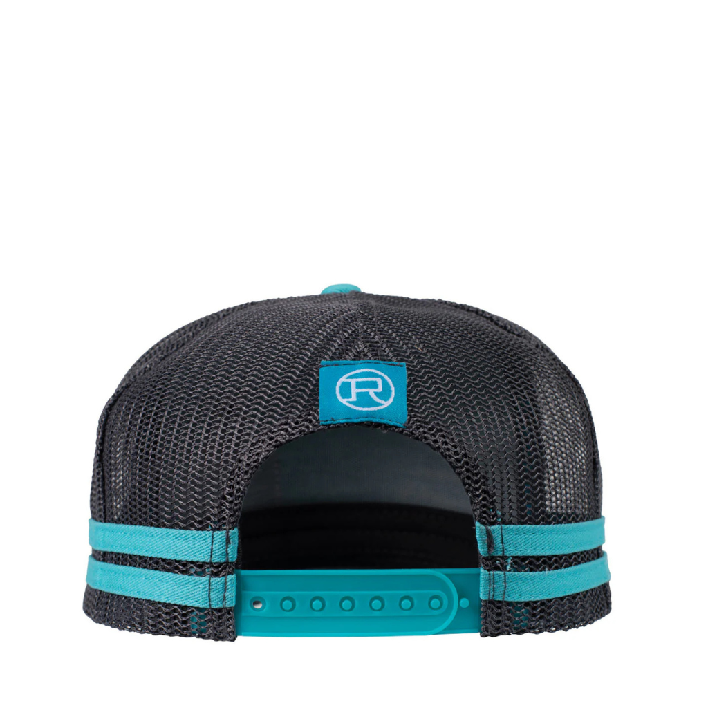 Roper Trucker Cap - Cattle Tag Teal