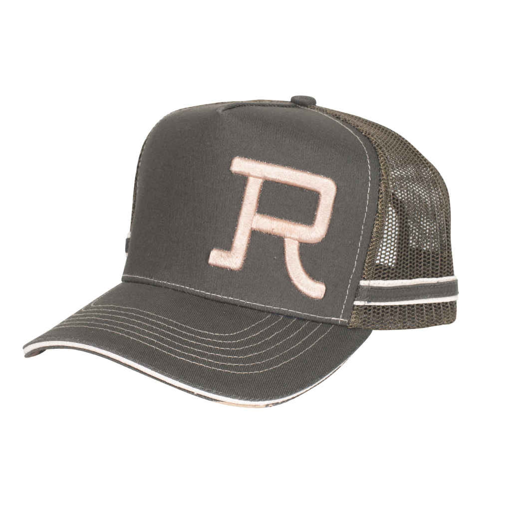 Roper Trucker Cap - branded Forest/Stone