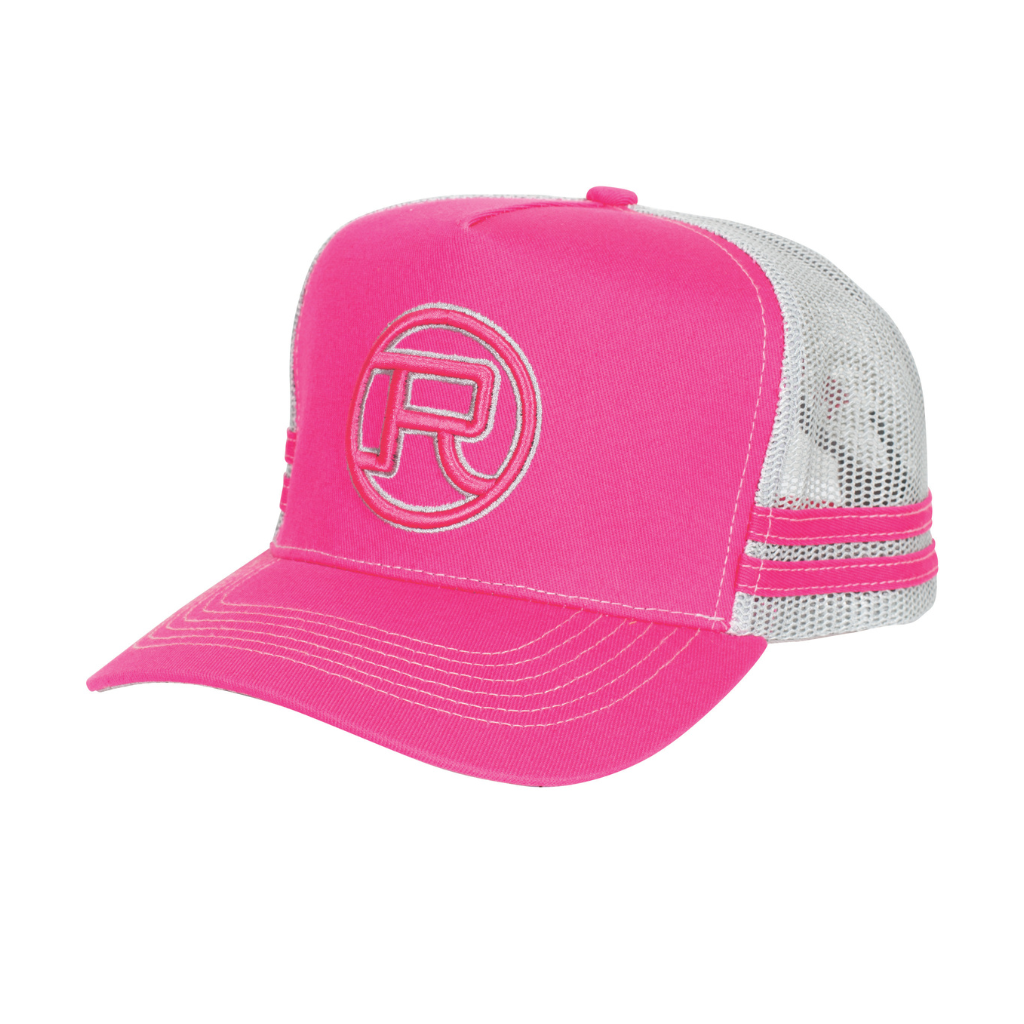 Roper Trucker Cap - Logo Hot Pink