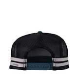 Roper Trucker Cap - Bull Skull Petrol