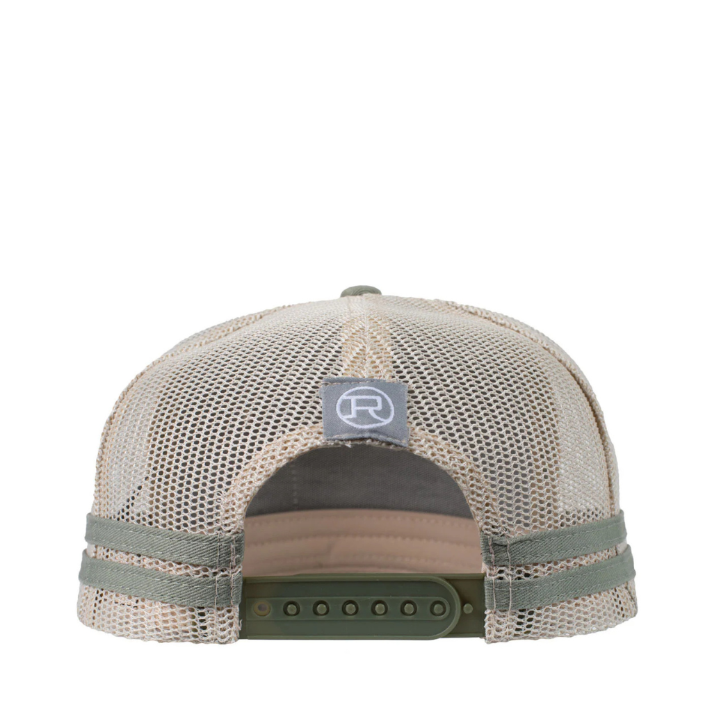 Roper Trucker Cap - Cattle Tag Olive Green