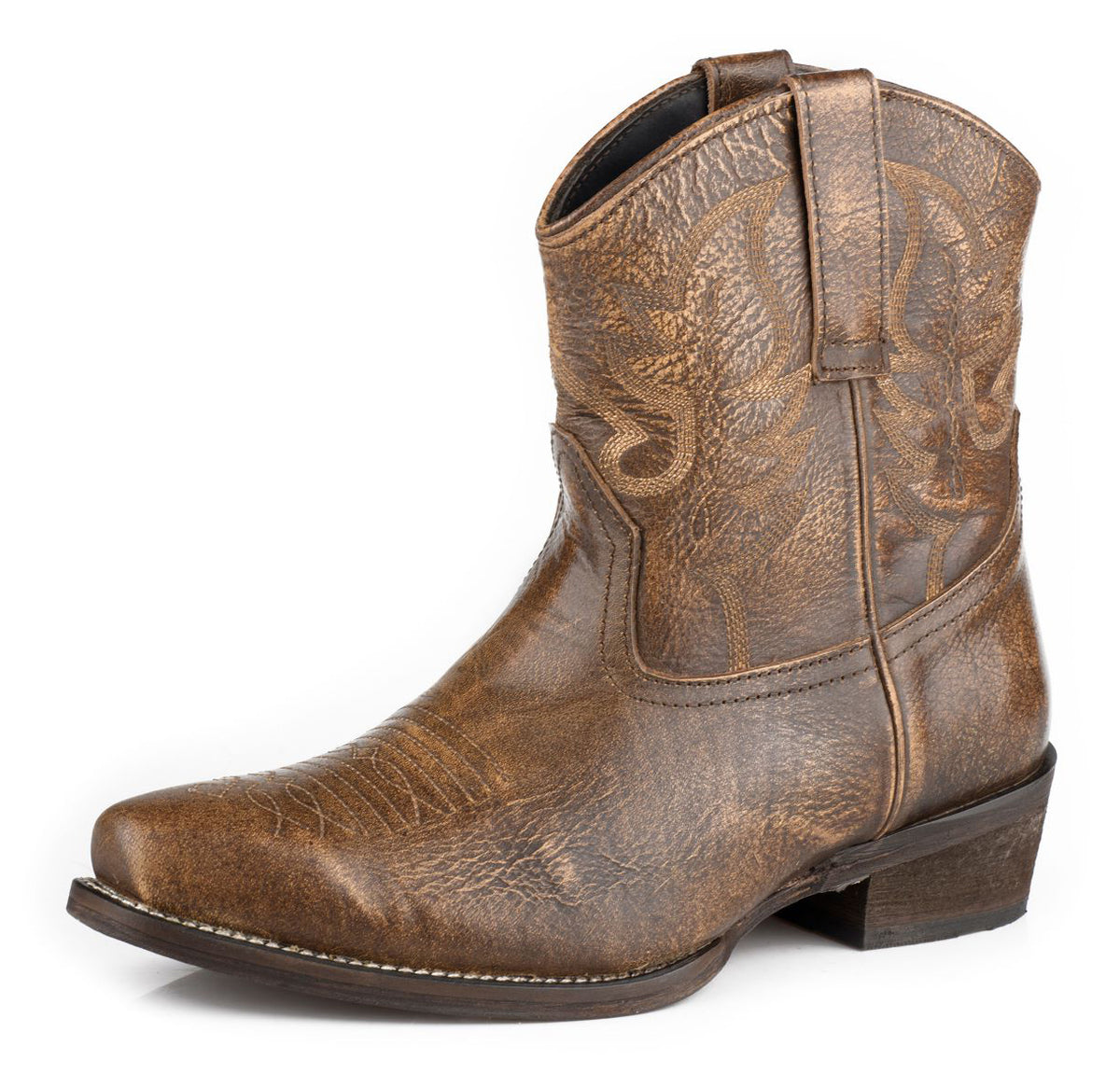 Roper Womens Dusty - Burnished Brown Leather