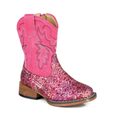 Roper Toddler Glitter Aztec - Fuschia Glitter/Fuschia