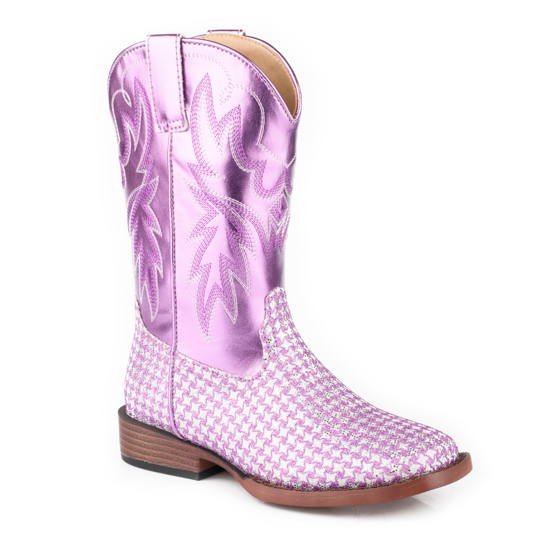 Roper Kids Glitter - Gleam Purple