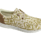 Roper Womens Hang Loose - Tan Aztec Canvas