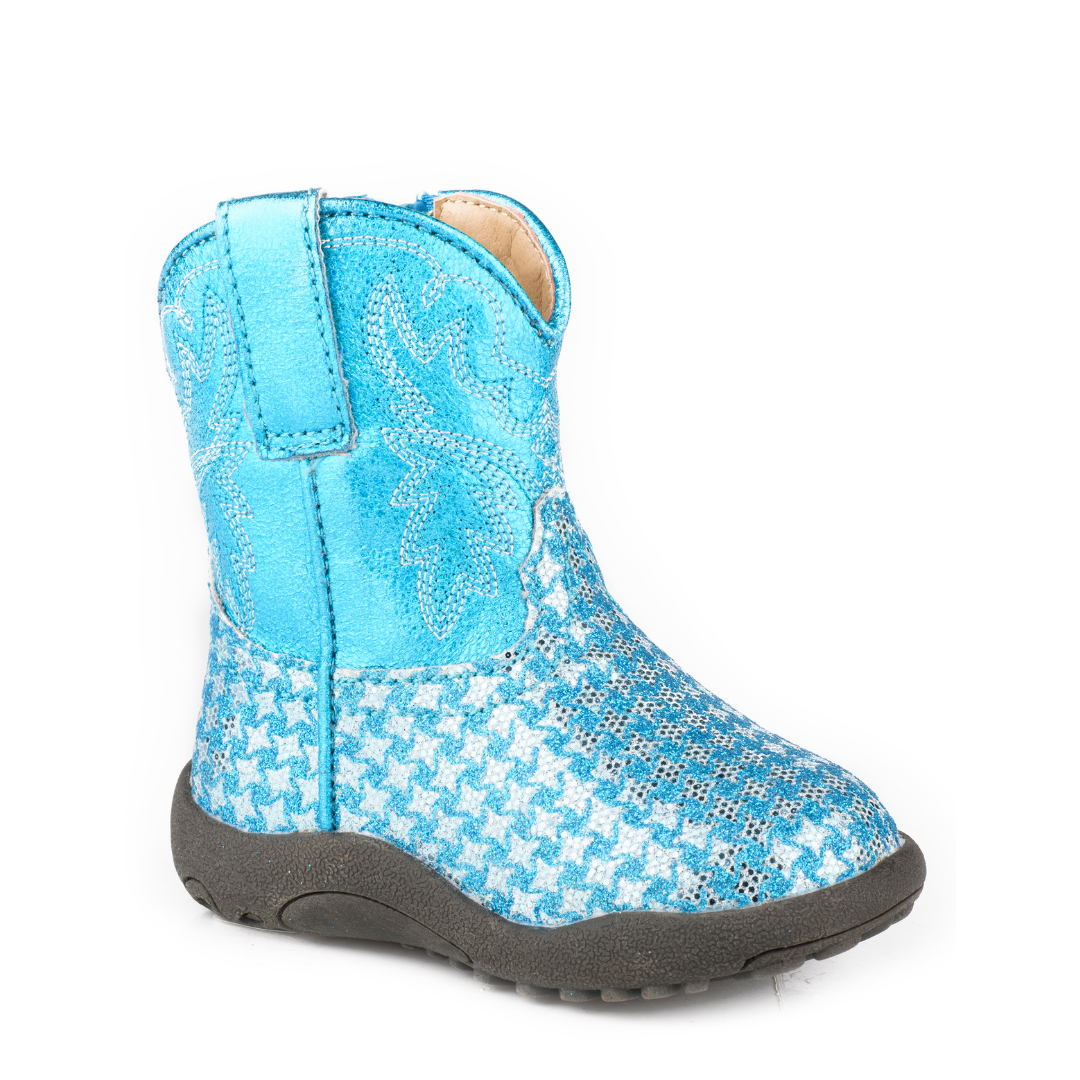 Roper Infant Cowbaby Glitter - Gleam Blue