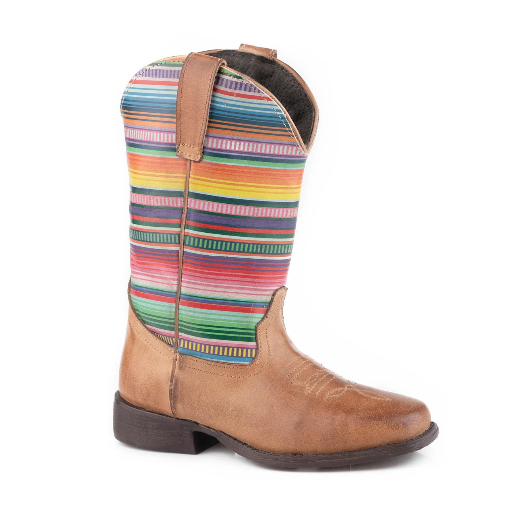 Roper Kids Cora - Serape Tan/Serape Leather