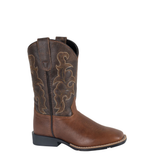 Roper Kids Gabriel - Tan/Chocolate Leather